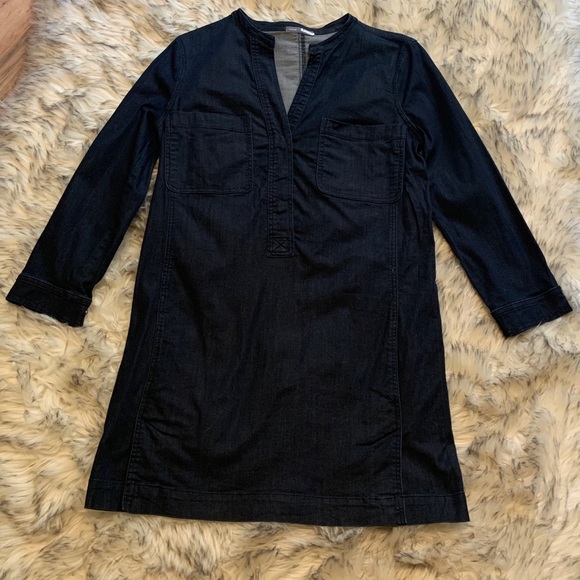 Vince Lightweight Denim Dress - Picture 2 of 3